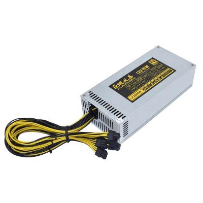 China Desktop Switching Power Supply 80 PLUS PSU Warehouse 2000W 2U Single Channel 180-240V 10*6 PIN RU /FR/US/CA In NEW Current for sale