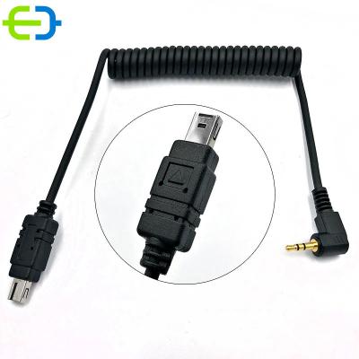 China Industrial S2 Shutter Release Spiral Cable for Sony A9 A7R A6500 A6300 A5100 HX50 HX60 RX100III RX100M4 etc for sale