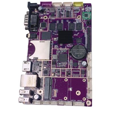 China A83/A83T smart motherboard with HD-MI LVDS 2G 4G SIM ROM for interactive touch screen advertising display rectangle for sale