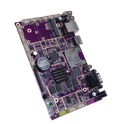 China ARM RK3399 Android board with WIFI BT LAN LVDS for face recognition machine temperature measuring machine rectangle for sale