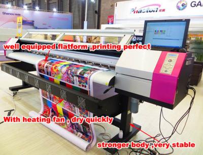 China 3.2m Width Epson DX5 Eco Solvent Printer Full Aluminum Platform for sale