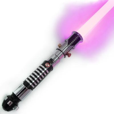 China NEO 6063 Aluminum Alloy DamienSaber LGT Saber Metal Handle RGB Heavy Duty Dueling Lightsaber with Smooth Swing for Kenobi the Jedi or the Sith for sale