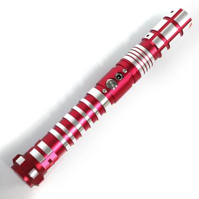 China Aluminium alloy 6063 hilt LGT Saber DamienSaber metal hilt heavy dueling RGB NEO blade with smooth swing for the Jedi or Sith for sale