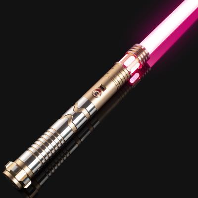 China Heavy Duty Aluminum Alloy 6063 NEO DamienSaber LGT Saber Grip Metal Handle RGB Dueling Blade with Smooth Oscillation for Jedi or Sith for sale