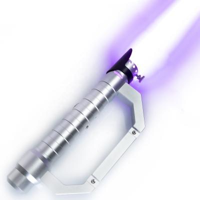 China 6063 Aluminum Alloy DamienSaber LGT Saber DamienSaber Metal Handle RGB Xenopixel Heavy Dueling Blade Smooth Swing Handle Special Lightsaber for sale