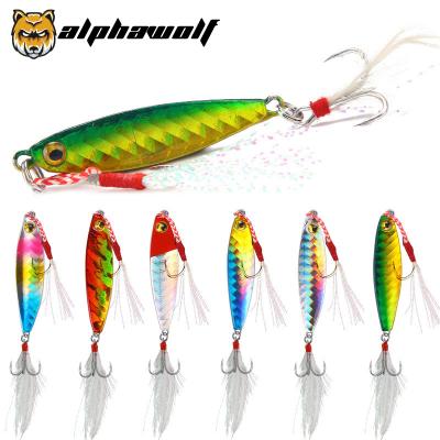 China Alpha Wolf New Arrival Far Possibility VIB 4.5cm/7g 6colors Double Hook Lure Bait AF-524-7 AF-524-7 for sale