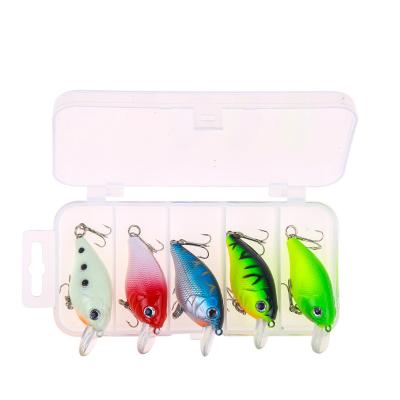 China Alpha Wolf New Lure Bait 5 colors little colored man minnow big light bait AF-349 boxed man per set 5.5cm/7g 5pcs/box small big for sale