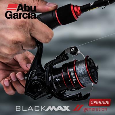 China Black Metal Body Abu Garcia 2 Generation Max Lure [Genuine Product] Fishing Spinning Reel 5.5KG Max Drag 4+1BB High Quality Reel for sale