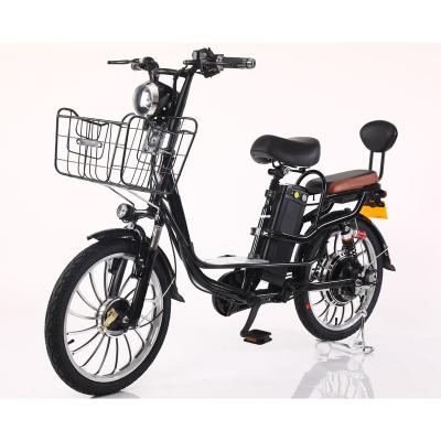 China Top Quality Best Price Steel Electric Bike 48V400W Brushless Motor Scooter Electric Bicycle for sale