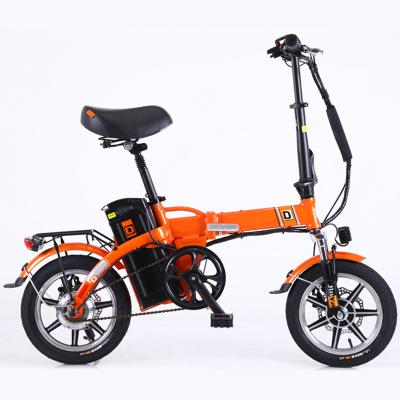 China Alloy Low Price Selling Light 48v Aluminum Smart Brushless Controller Foldable Electric Bike for sale