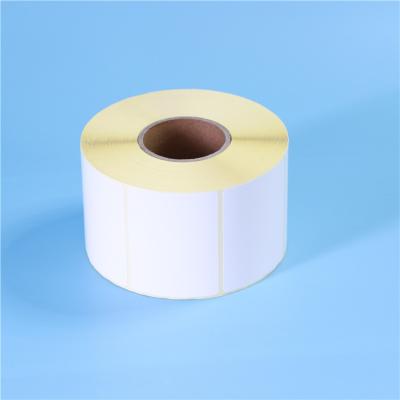 China Factory direct low price heat sensitive thermal roll paper sticker label paper high quality roll for sale