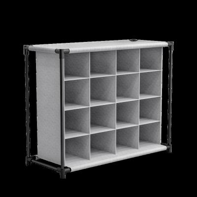 China (Height) 2018 Newest Suoernuo Nonwoven Fabric Folding Shoe Cabinet Adjustable for sale