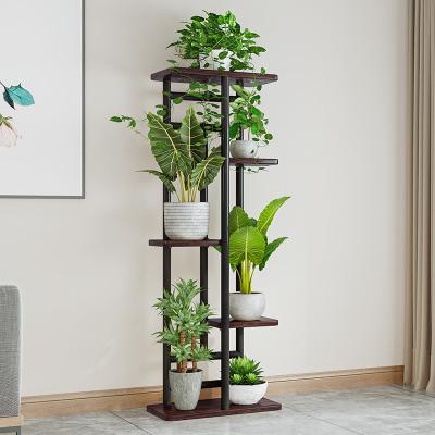 China Factory Price Viable Wedding Props Flower Road Lead Iron Flower Vase Holder Wedding Table Centerpieces Decoration Flower Display Rack for sale