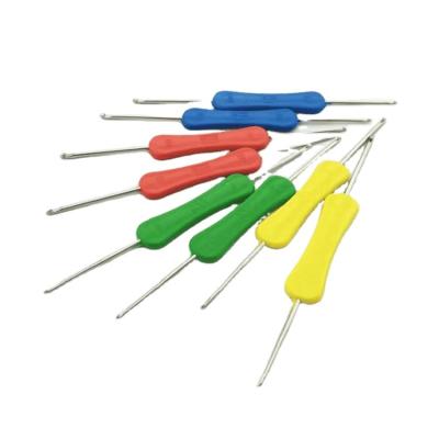 China Wholesale High Quality Double Head Knitting Needles Hooks Handle Tools Facemask Earloop Plastic Crochet Hook for sale