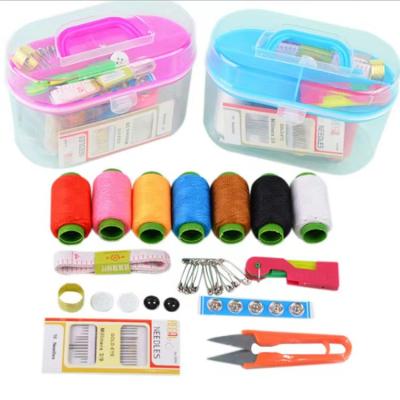 China High Quality Hot Selling Sewing Kit Full Embroidery Thread Set Thread Scissors Needle Sewing Accessories Bundle for sale