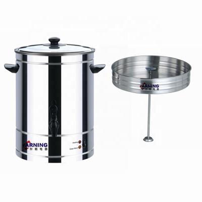 China Hidden Electric Heating Element Stainless Steel Electric Kitchens Boiler Hot Water Coffee Tea Boiler Urn for sale