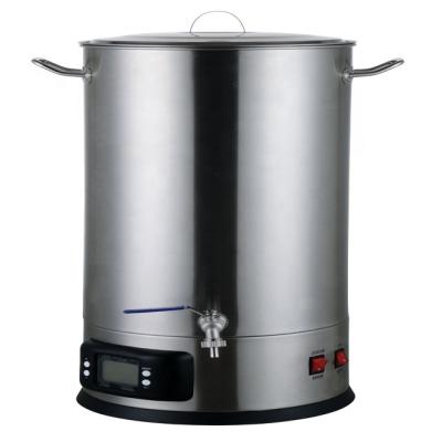 China Large Diameter (310mm) High Efficiency Electric Beer Boiler Stainless Steel Brewing Equipment Distillery Equipment for sale