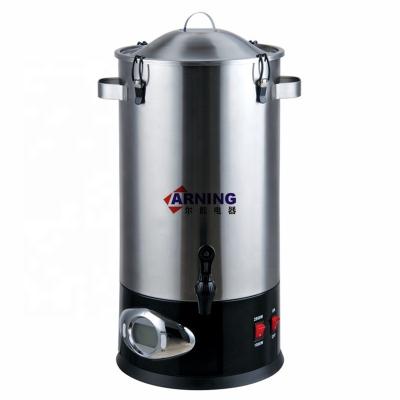 China Concealed heating element 30 liter stainless steel beer boiler for home use with digital control for sale