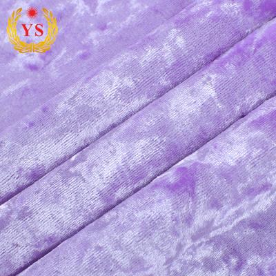 China China Factory Shrink-Resistant 100% Microfiber Polyester Velvet Fabric for sale