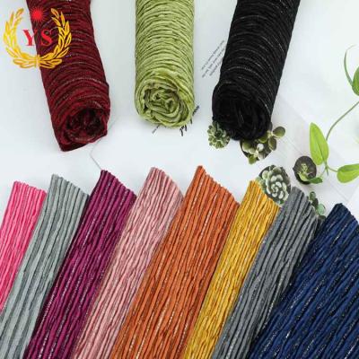 China China Manufacturer 62% Polyester Sustainable Velvet Fabric Full Roll Terciopelo for sale