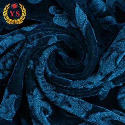 China Sustainable hot sale embossed polyester spandex knitted furniture sofa fabric upholstery velvet for sale