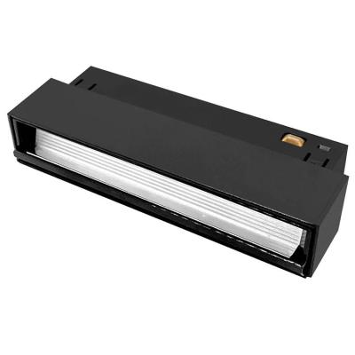 China Modern Commercial Lighting Aluminum Alloy 4V Magnetic Track Led Wall Washer Light for sale