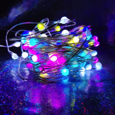 China Garden Valentines Day Led String Lights 33FT 10m Waterproof Christmas Copper Wire String Fairy Lights for sale