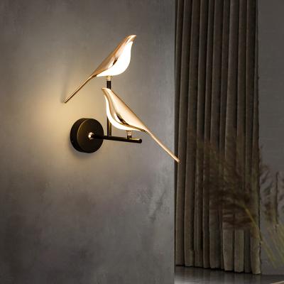 China Modern Decoration Indoor Lighting Minimalist Led Bed Wall Light Metal Decorative Indoor Wall Lamp for sale