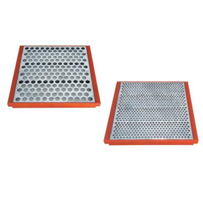 China energy & Mining Hole Stainless Steel Metal Sheet Hot Plate Round Perforated Plates Polyurethane Mesh Screen for sale