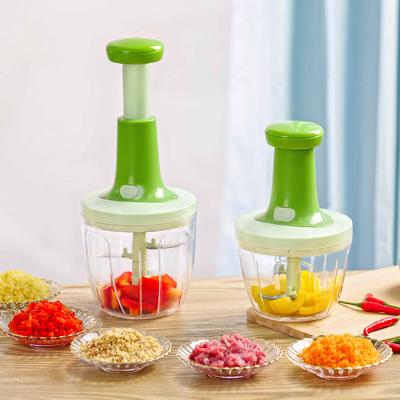 China Sustainable Hand Press Vegetable Manual Food Processor for sale