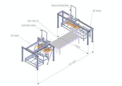 China 4X9  Door Short Cycle Lamination Hot Press Machine For Coir Board 1600 ton for sale