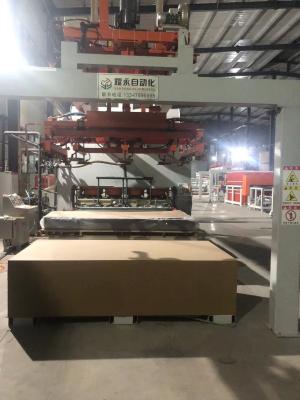 China 4x8Ft Short Cycle Melamine Laminating Hot Press Machine Hot Press Line for sale