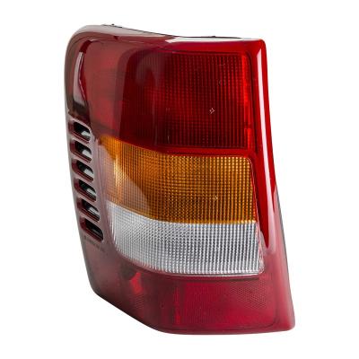 China Reverse Turn Brake Current (Reverse: White. Turn: Yellow. Brake: ) MUSUHA Red Right & Left Tail Lamp For JEEP Grand Cherokee 1999 2000 2001 2002 2003 2004 OEM 55155143AI 55155142AI for sale