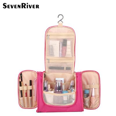 China Foldable Hot Selling Travel Organizer Cosmetic Bag Hanging Toiletry Bag for sale