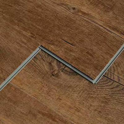 China spc/PVC vinyl click flooring pisos de vinilo pvc waterproof wear resistant anti-slip laminate flooring for sale