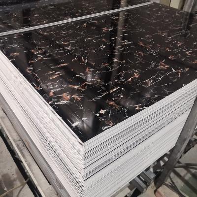 China SPC Wall Panel Modern Marble Tiles Alternative Indoor Waterproof Fireproof Panel for sale