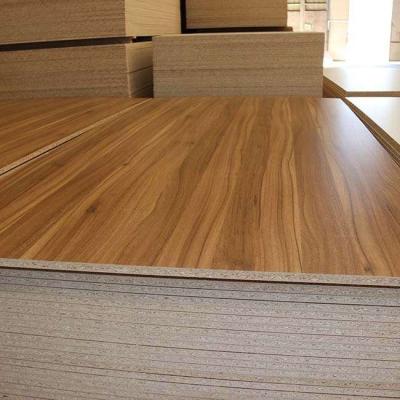 China Making Cabinet Furniture 1220x2400x18mm Melamine Laminated Particle Board MDF Plywood For Cabinet Furniture for sale