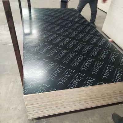 China Construction Formwork Concrete Building Materials 18mm A Hot Press Poplar Core Black Red Brown Film Faced Construction Plywood Price for sale