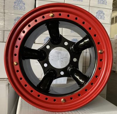 China FT126 Wholesale Steel Flyway 4x4 Beadlock Wheel 15