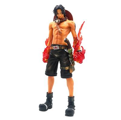 China Custom Action Figure Toy Japanese Anime One Piece Cartoon Compile Fire Fist Ace Model Cosplay PVC Giant Action Figure for sale