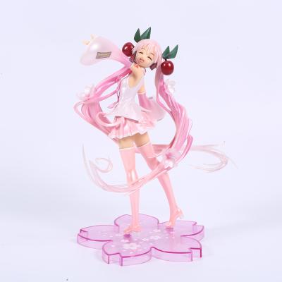 China Cartoon Toy Anime Figure Sailor Moon Girl Miku Sakura OEM Customized Cartoon PVC Cute Toy With Lovely Sailor Moon Japanese Anime Toys for sale