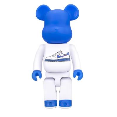 China Custom Toys Cartoon Toy Custom Bearbrick Action Figure Collectible Bearbrick Action Number Vinyl Models With Bear Model Doll For Desktop for sale