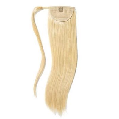 China New Arrival 100% Remy Human Hair Clip In Ponytail Brazilian Straight Peruvian Hair Drawstring Ponytail for sale