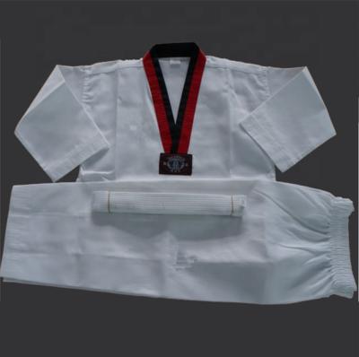 China Polyester / Cotton Best Seller Student Taekwondo Kimono Uniform Clothing For Training And Competition for sale