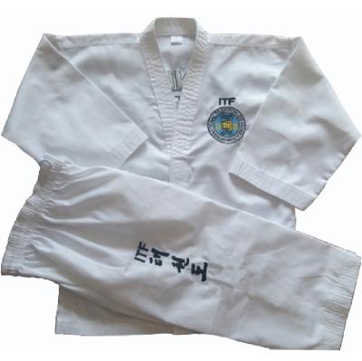 China Taekwondo best-selling Taekwondo itf high quality dobok for training and competition for sale