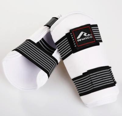 China Durable PU Equipment TKD Forearm Protector Taekwondo Forearm Guards OEM Martial Arts Taekwondo for sale