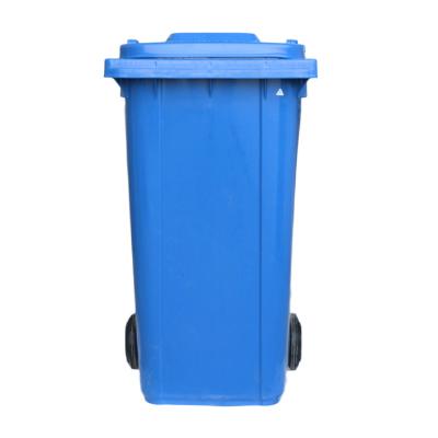 China 140 l sustainable large 240l 360L waste bin plastic outdoor garden recycling storage bins large size bin price for sale