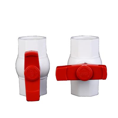 China Factory Price General Chinese PVC 2in Octagon Ball Valve 1 1/2