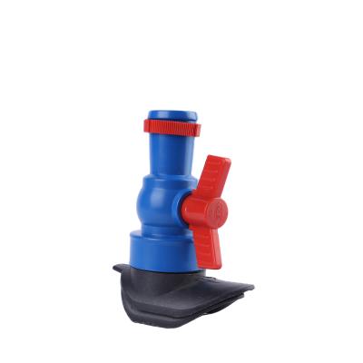 China Agricultural Irrigation Plastic Quick Connect Union Drip Irrigation Hose Fitting Pipe Straight Connector Duck Bypass for sale