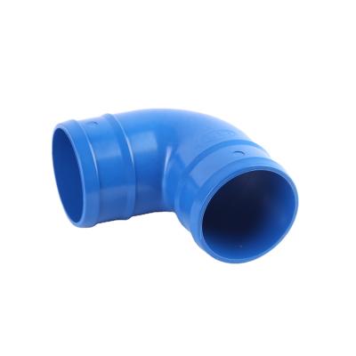 China Agricultural Irrigation China 2 Inch-4inch Plastic Elbow Irrigation Cooler Through Hose End Hose End For Sale for sale